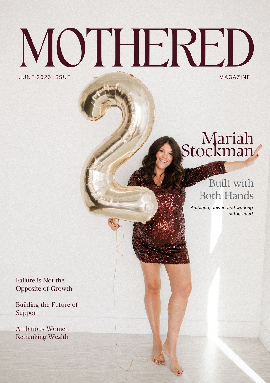 Mothered Magazine June 2026 cover