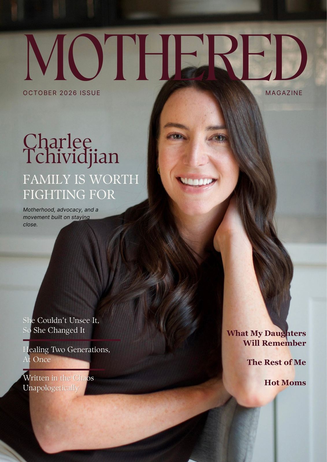 Mothered Magazine October 2026 cover, Family Is Worth Fighting For